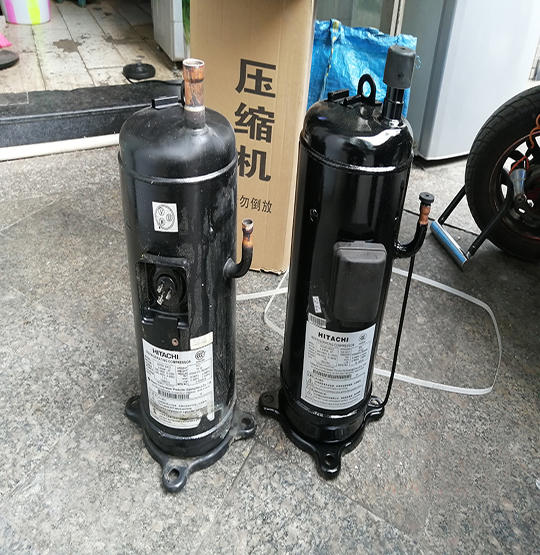 五莲中央空调压缩机的更换维修